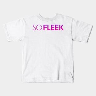 Stop Trying to Make Fleek Happen Kids T-Shirt